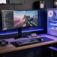 Ducky Cushion 98 Gaming-Tastatur, 96%, US-Layout, Shush Red Switches - Nickel image number null