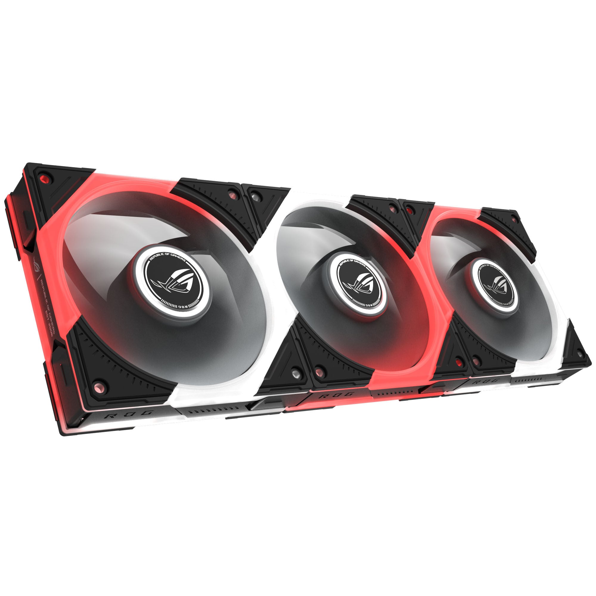 ASUS ROG Eurux GR120 ARGB PWM L&uuml;fter - Reverse Blade, 3er-Pack, schwarz
