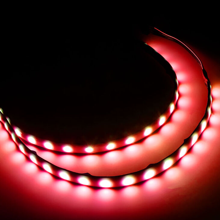 SilverStone SST-LSB01 RGB LED hub + 2x LED strips - black image number 4