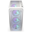 Endorfy Arx 500 ARGB PC Case, Mid Tower, ATX, Tempered Glass - including 4x 140mm ARGB Fans, White image number null