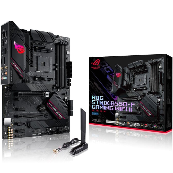 ASUS ROG STRIX B550-F Gaming WiFi II, AMD B550 Mainboard - Sockel AM4 image number 0