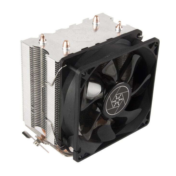 SilverStone SST-KR03 - Kryton CPU Kühler, Blue LED - 92 mm image number 3