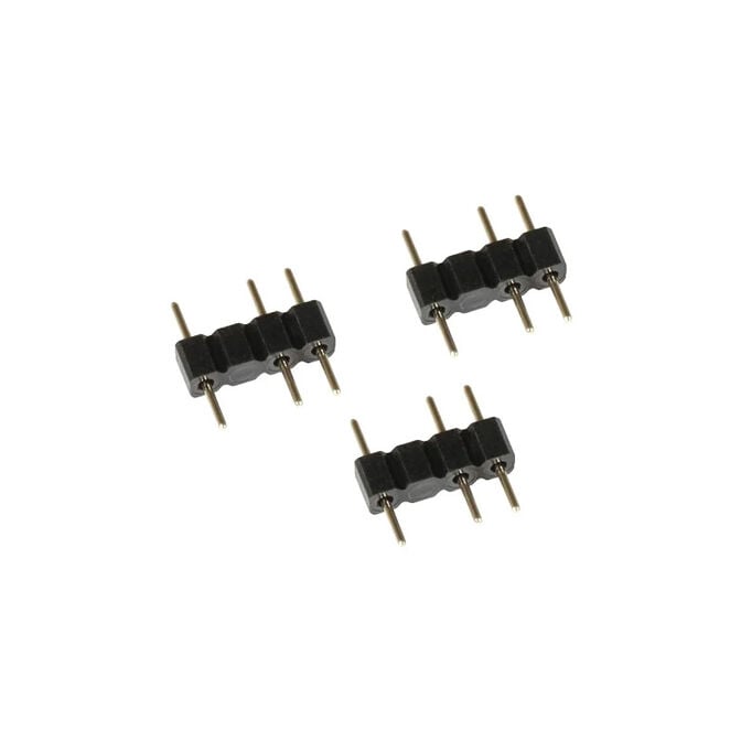 Alphacool Y-Splitter aRGB 3-pin to 2x 3-pin 15cm - black image number 2