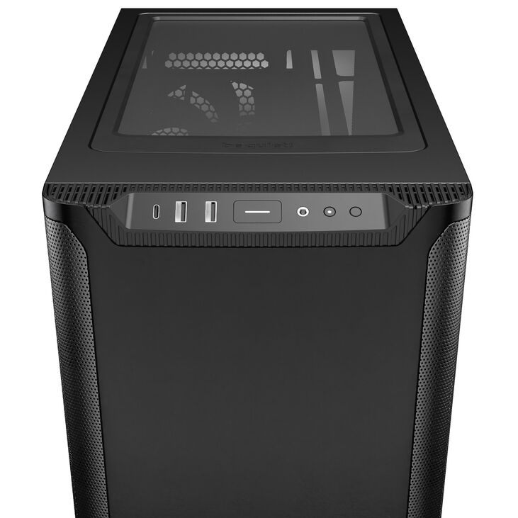 be quiet! Pure Base 501 PC Case, Mid Tower, ATX - Black image number 1