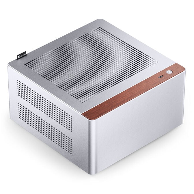 Jonsbo NV10 PC case, mini case, ITX - silver image number 0