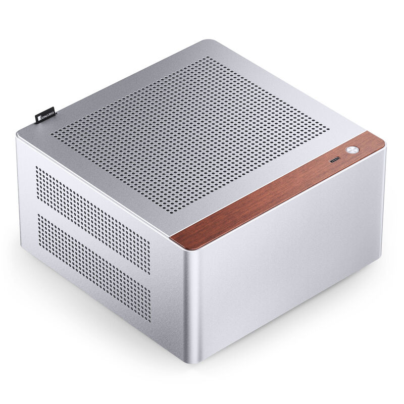 Jonsbo NV10 PC Gehäuse, Mini-Gehäuse, ITX - silber
