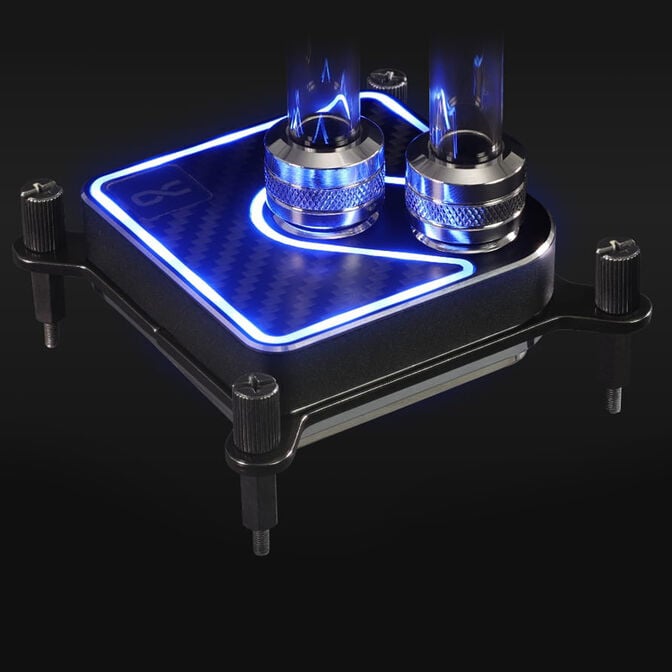 Alphacool Core 1 Aurora CPU-K&uuml;hler - A-RGB, Carbon image number 5