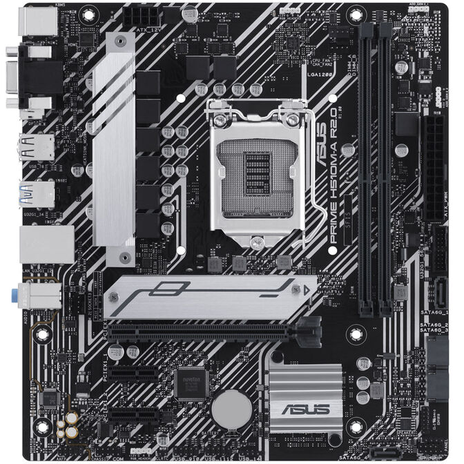 ASUS Prime H510M-A R2.0, Intel H510 Mainboard, Sockel LGA1200, DDR4 image number 2