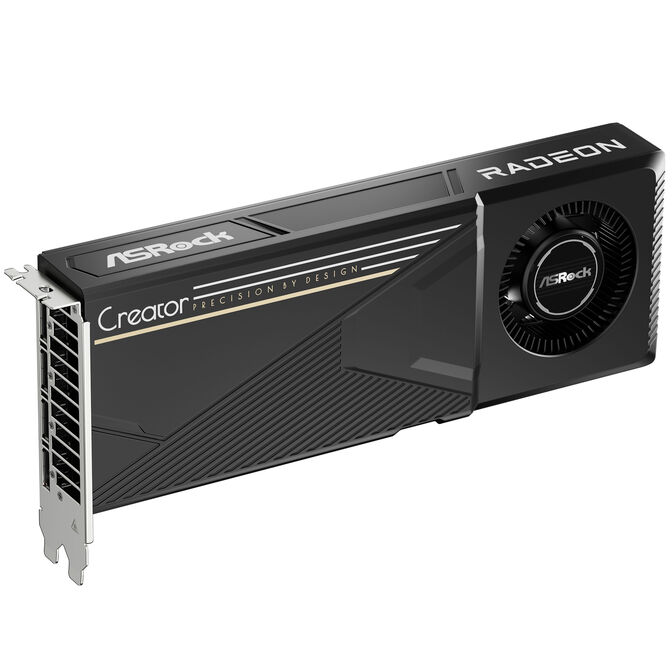ASRock Radeon AI Pro R9700 Creator 32GB Graphics Card, 32768 MB GDDR6 image number 4