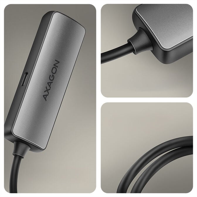 AXAGON RVC-HI8KPD USB-C auf HDMI 2.1 Adapter 8K/60Hz, 16cm image number 1