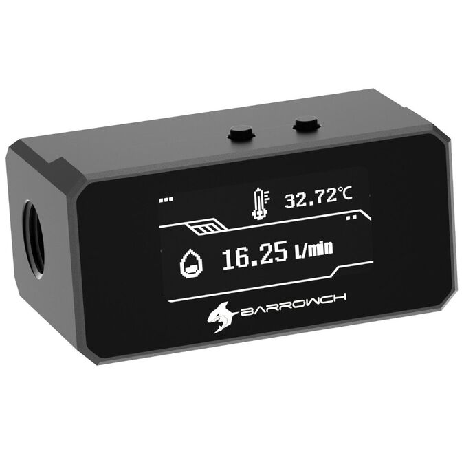 Barrow Flussmeter OLED - schwarz image number 0