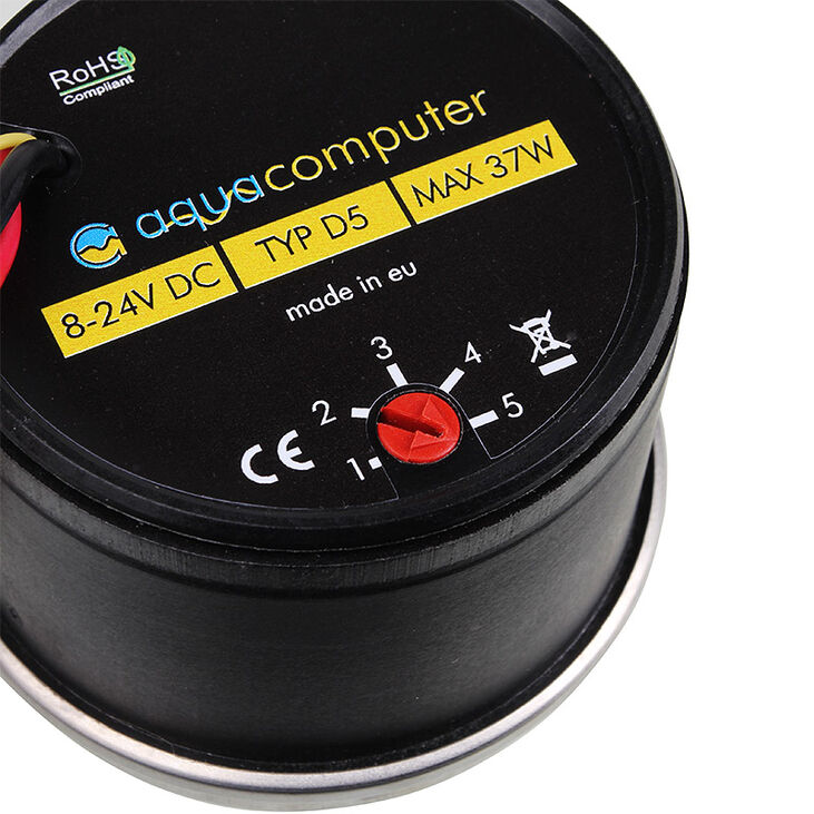 aqua computer D5 pump with tachometer signal image number 3