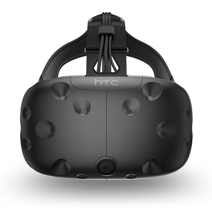 HTC Vive Virtual Reality Headset including 2x Motion Controllers & 2x Lighthouses image number 3