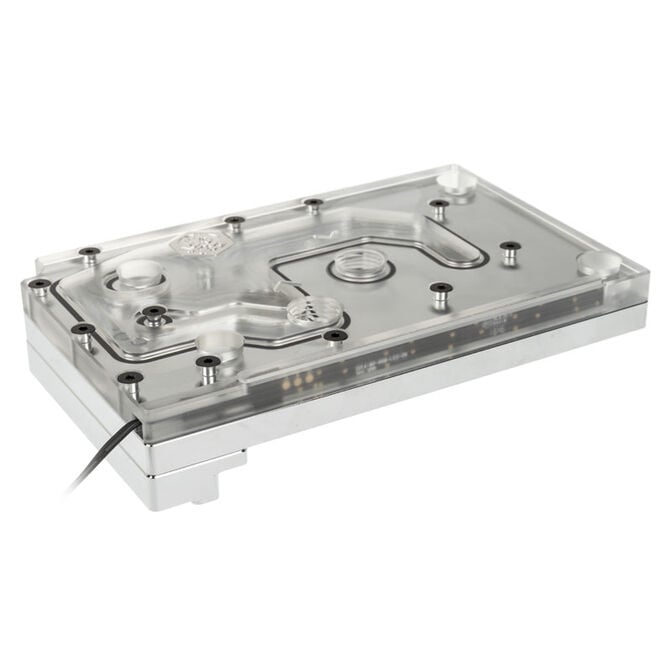 Bitspower Monoblock f&uuml;r ASRock X399M Taichi RGB Nickel - Acryl image number 1