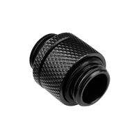 Alphacool Eiszapfen Double Rotary Adapter G1/4 Female to G1/4 Female - Black