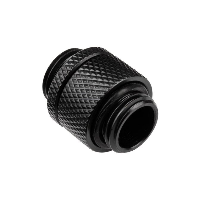 Alphacool Eiszapfen Double Rotary Adapter G1/4 Female to G1/4 Female - Black image number 0