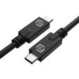 Akasa USB Type-C to Type-C Cable - 8K, 40 Gbit/s, Power Delivery image number null
