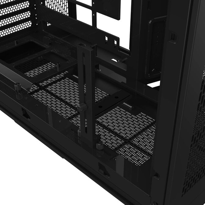 Thermaltake View 390 Air PC Case, Mid Tower, ATX, ARGB, Tempered Glass - Black image number 22