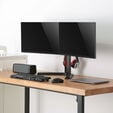 Alterzone Pro Duo Gaming Monitor Stand, Black image number null