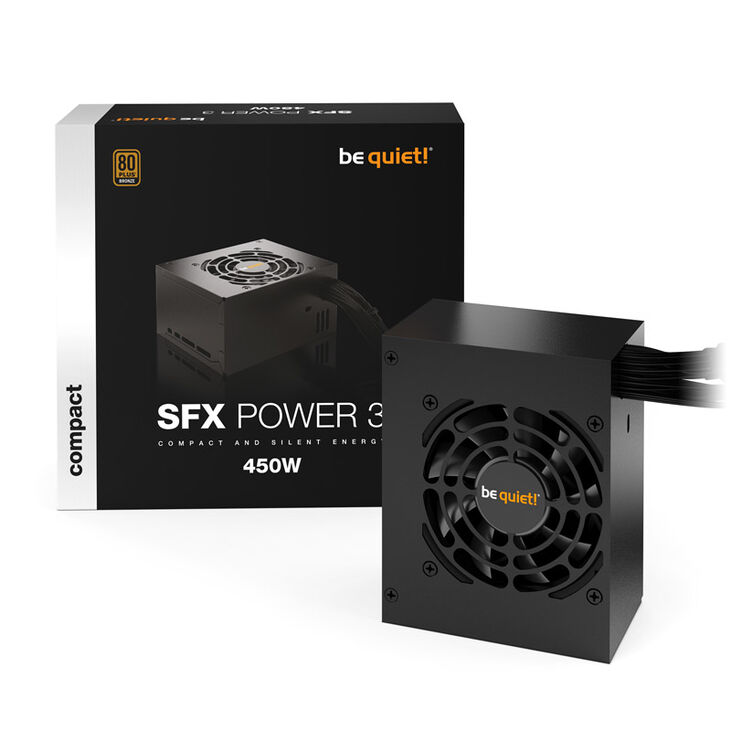 be quiet! SFX Power 3 Netzteil, 80 PLUS Bronze - 450 Watt image number 2