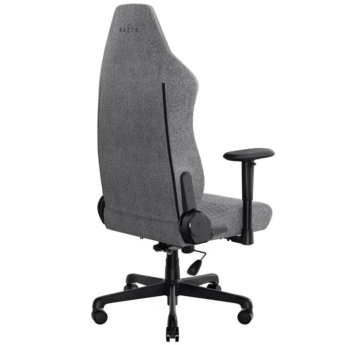 Razer Iskur V2 X Gaming Chair, integrated lumbar support, fabric cover, 2D armrests - black image number 4