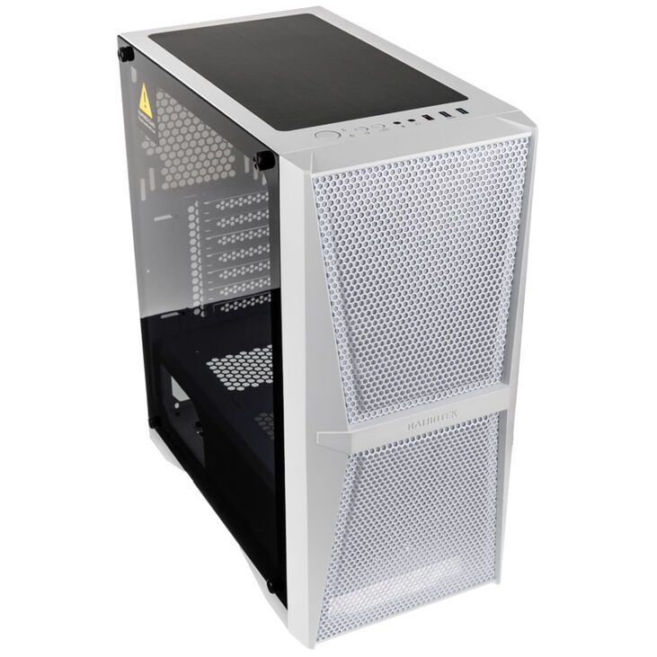 Raijintek SILENOS MS Midi-Tower - weiß image number 1