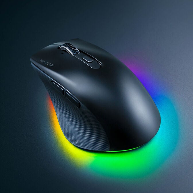 Razer Pro Click V2 Wireless Gaming Mouse, RGB - Black image number 10