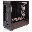 Antec Flux Pro Noctua Edition PC Case, Mid-Tower, E-ATX, Tempered Glass - Brown/Black image number null