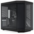 Hyte Y70 Touch Infinite PC Case, Mid Tower - Pitch Black + FP12 3-Pack & NP50 image number null