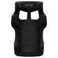 Sabelt SRX-1 Simracing-Rennsitz, Glasfaser-Schale, gepolstert - deep black image number null