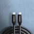 AXAGON BUCM32-CM05AB USB-C Extension Cable, USB 3.2, 240W PD - 50cm, black image number null