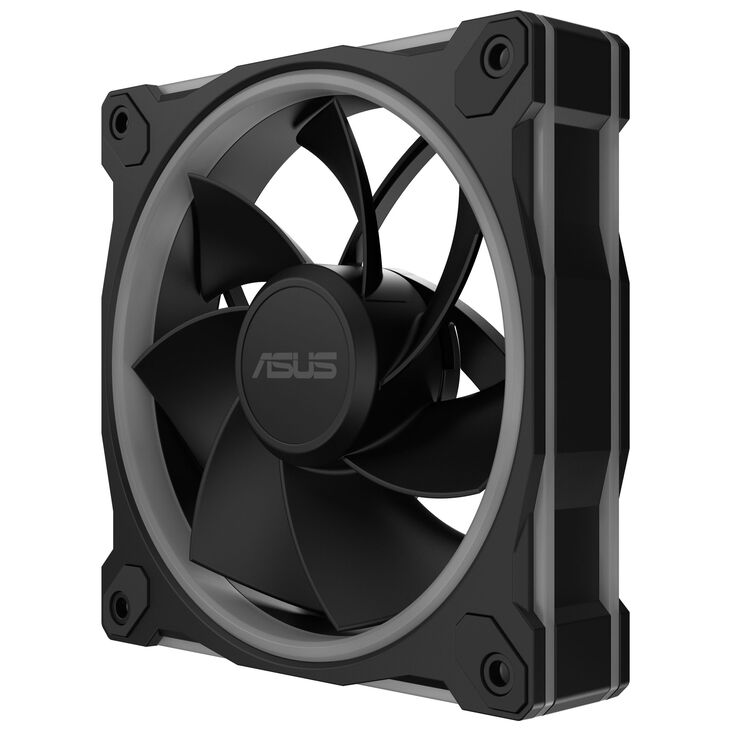 ASUS Prime MR120 ARGB-Lüfter, PWM, Reverse - 120mm, schwarz, 3er-Pack image number 9