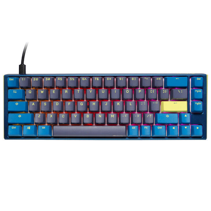 Ducky One 3 Daybreak SF Gaming Tastatur, RGB LED - MX-Blue (US) image number 1