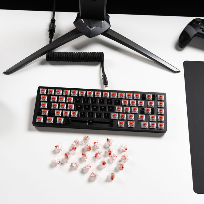 Glorious Fox Heavy Switches, Mechanical, 5-Pin, Linear, MX Stem, 55g - Lubed, 110 Pieces image number 12
