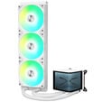 TRYX LUCA L70 Midi Tower - white + PANORAMA 360 ARGB AiO Water Cooling, 3D-AMOLED Display, 360mm - white image number null