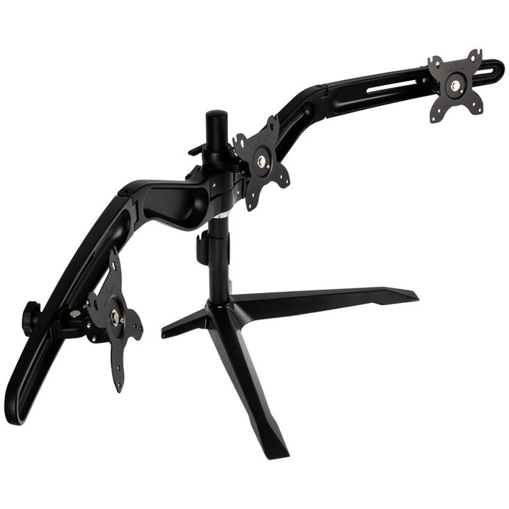 SilverStone SST-ARM31BS - Triple Monitorarm - schwarz image number 2