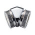 PHANTEKS Glacier Adapter 45 Grad 16mm AD auf 16mm AD Hardtube, chrome silber image number null