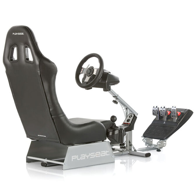 Playseat Evolution Racing Chair, Faux Leather - Black image number 6