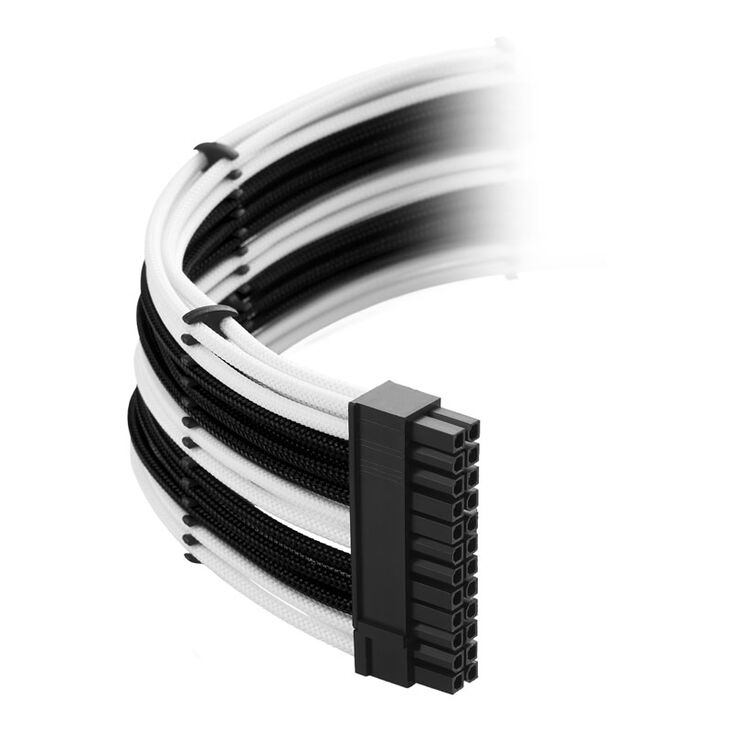 CableMod Classic ModMesh C-Series Cable Kit Corsair AXi, HXi & RM - black/white image number 1