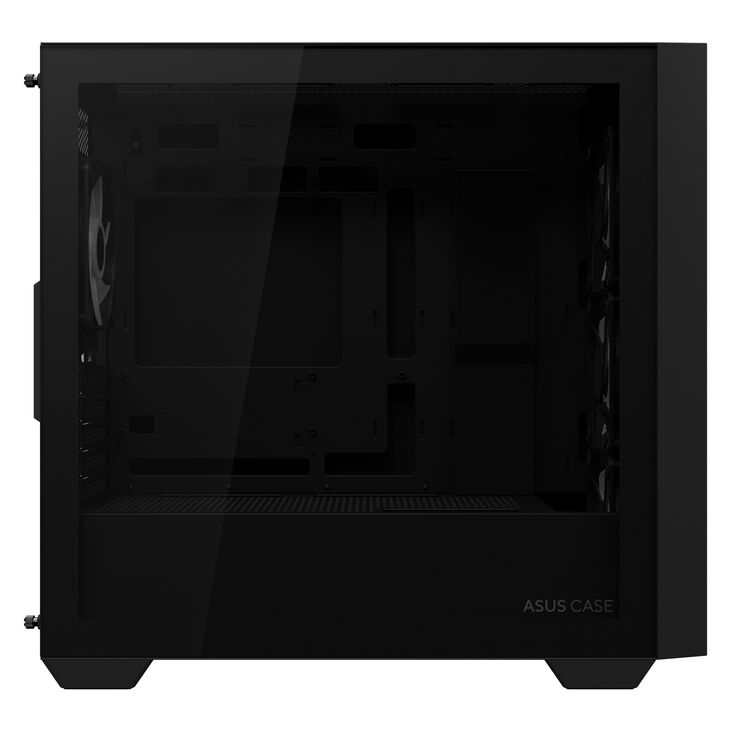 ASUS A21 PLUS ARGB Micro-ATX Gehäuse, Tempered Glass - schwarz image number 7