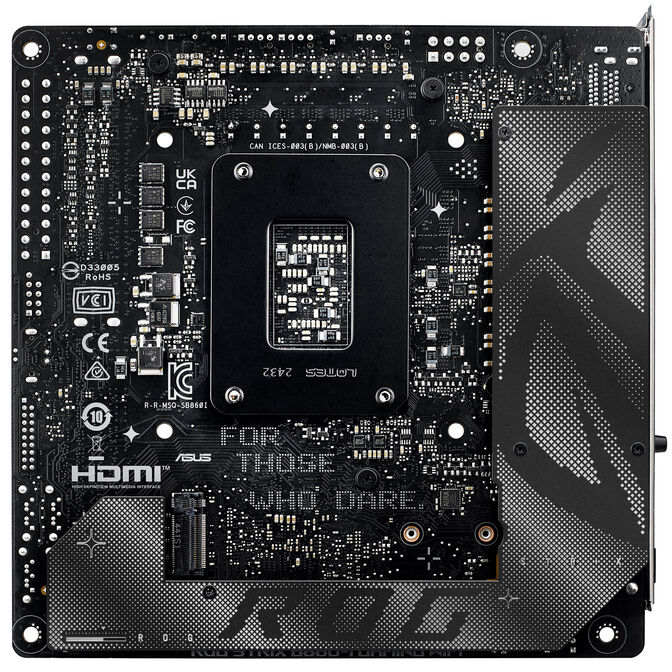 ASUS ROG Strix B860-I Gaming WiFi Mainboard, Sockel LGA 1851, Intel B860, Mini-ITX, DDR5 image number 8