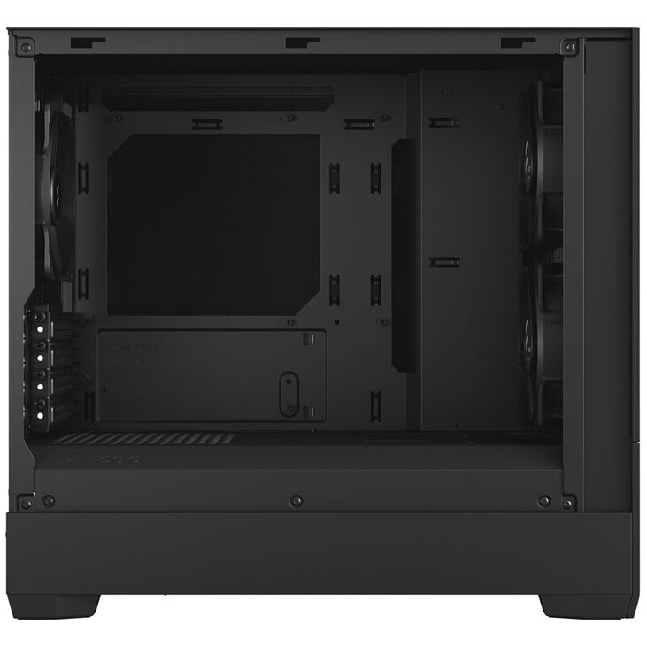 Fractal Design Pop Mini Silent Solid Micro-ATX-Gehäuse, gedämmt - schwarz image number 7