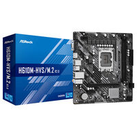 ASRock H610M-HVS/M.2 R2.0, Intel H610 Mainboard - Sockel 1700, DDR4