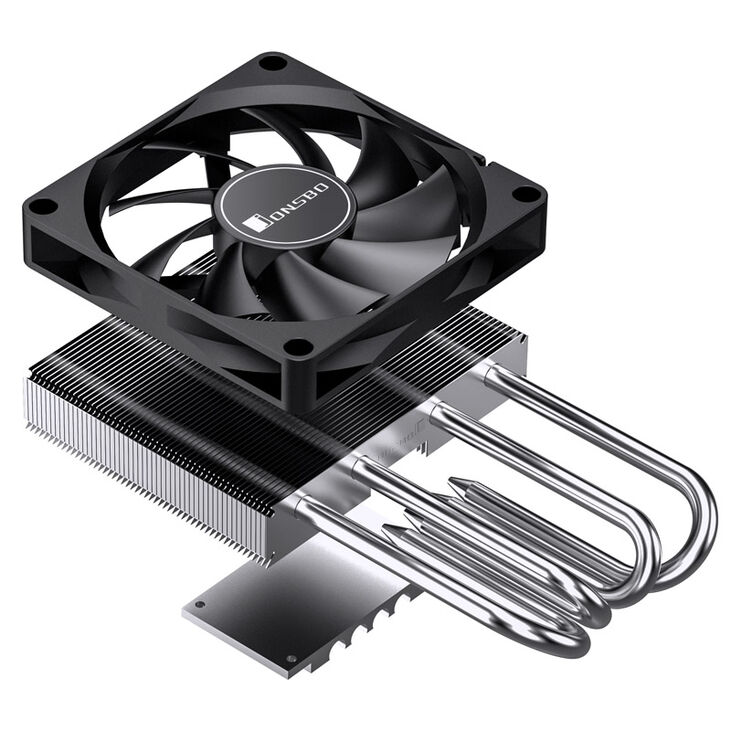 Jonsbo HP-400S CPU cooler - 90mm, black image number 8