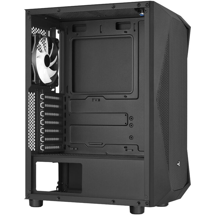 Aerocool Falcon V2 Mid-Tower, Tempered Glass - black image number 4