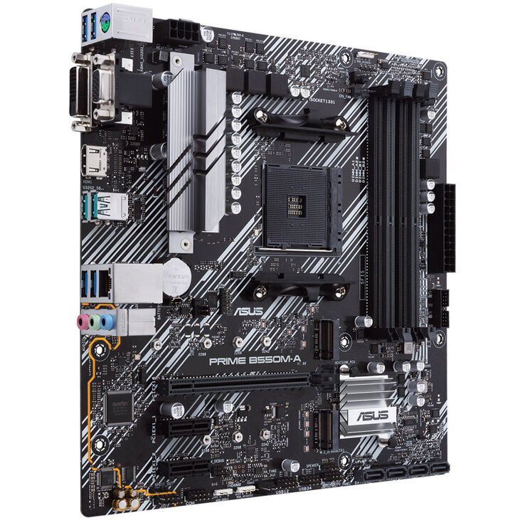 ASUS PRO B550M-C/CSM, AMD B550 motherboard, Socket AM4, DDR4 image number 6