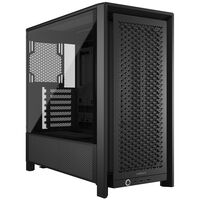 Corsair Frame 4000D PC case, Mid Tower, E-ATX, Tempered Glass - black