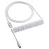 CableMod Classic Coiled Keyboard Cable USB-C zu USB Typ A, Glacier White - 150cm image number null