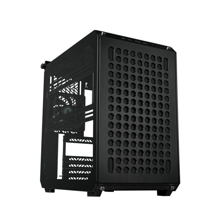 Cooler Master Qube 500 Flatpack PC-Gehäuse, Midi-Tower, E-ATX, Tempered Glass - schwarz image number 0