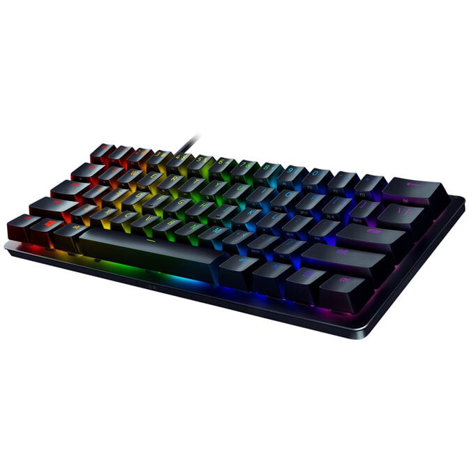Razer Huntsman Mini Black Gaming Keyboard, Clicky Purple optical - black image number 2